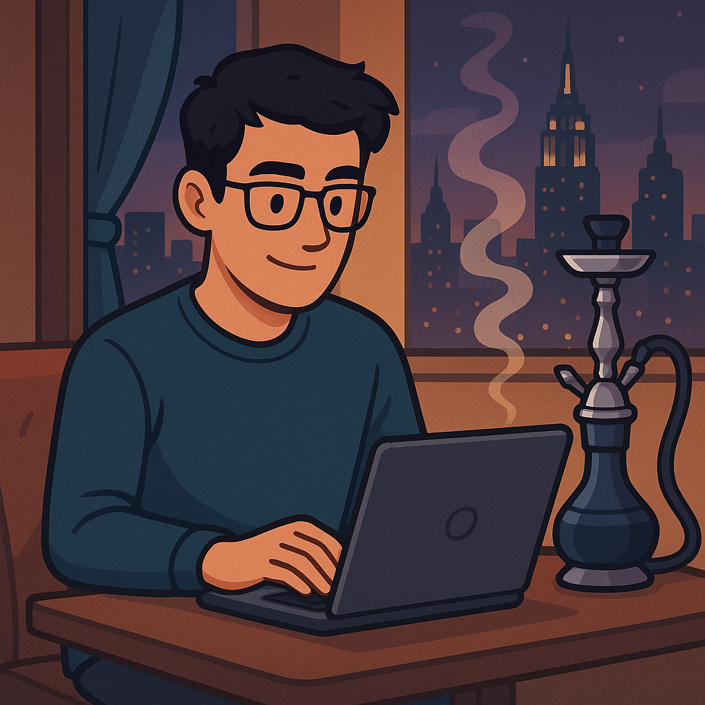 Avatar of Leon, inspired by New York hookah lounges
