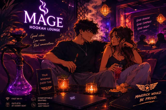 From Mage Hookah with Love...and Smoke