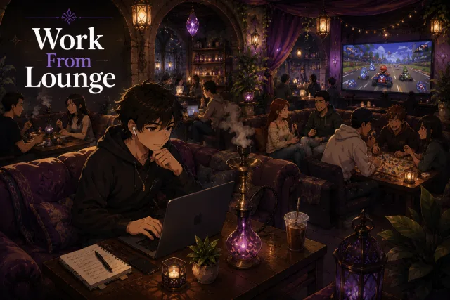 Why More People Are Working From A Hookah Lounge