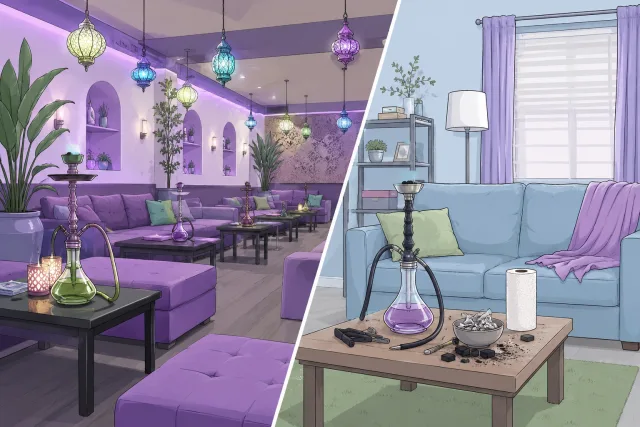 Why a Hookah Lounge Beats a Home Setup