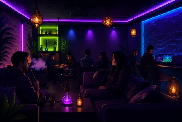 The Psychology of Lighting at Mage Hookah Lounge