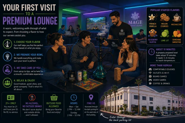 Your First Hookah Lounge Visit Doesn't Need To Be Complicated