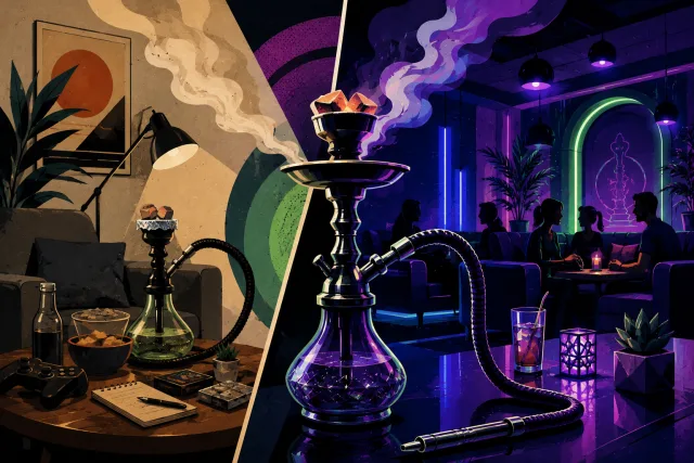 Why Your Home Hookah Never Hits Like The Lounge