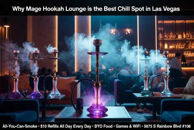 Why Mage Hookah Lounge is Becoming the Go-To Chill Spot in Las Vegas