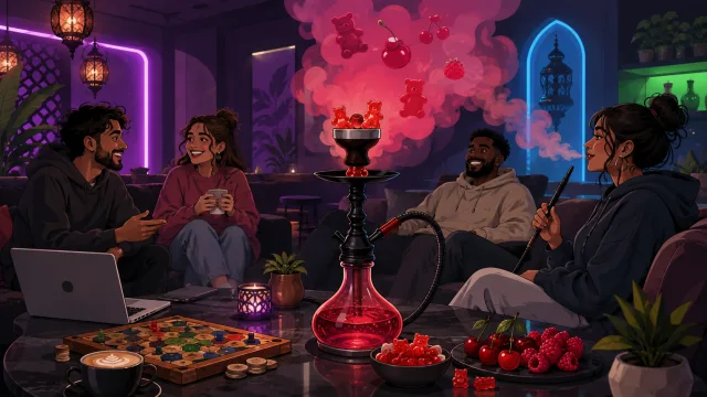 Red Gummi Bear: Fumari’s Candy-Fruit Bowl at Mage